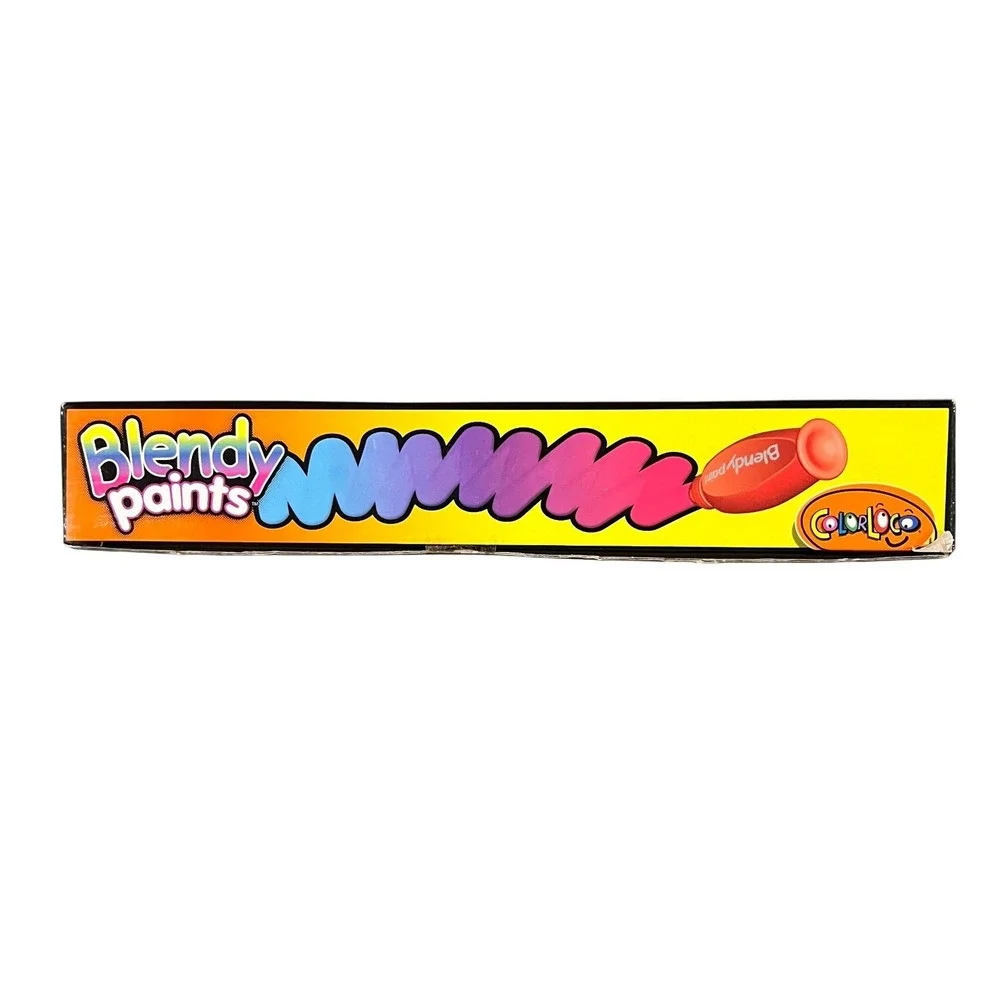 Blendy Paints 10 Bottle Art Kit with 20 Posters Color Loco 4200021 NEW